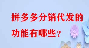 拼多多代運營